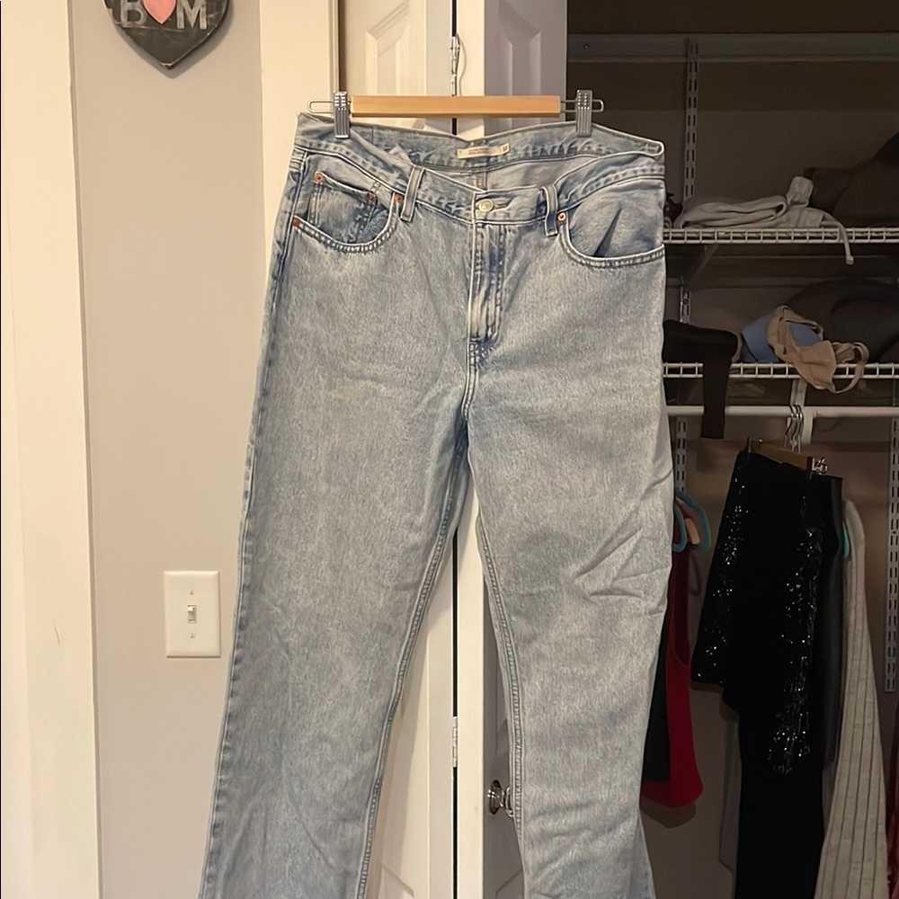 Levi’s | low pro straight jeans light wash